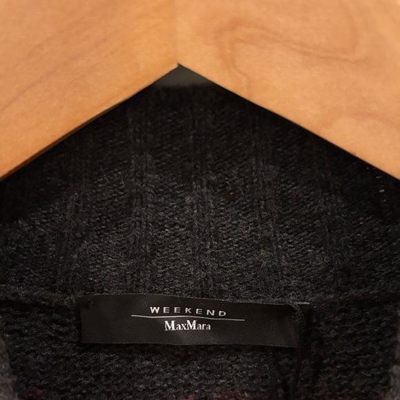 Weekend Max Mara Black and Green Patterned Sweater - Picture 5 of 5